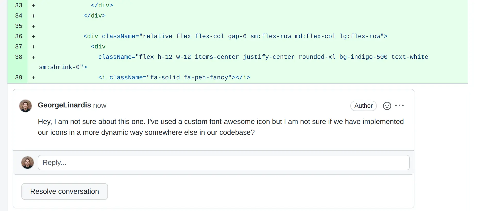 GitHub pull request improved by  adding comments wherever extra focus is needed 