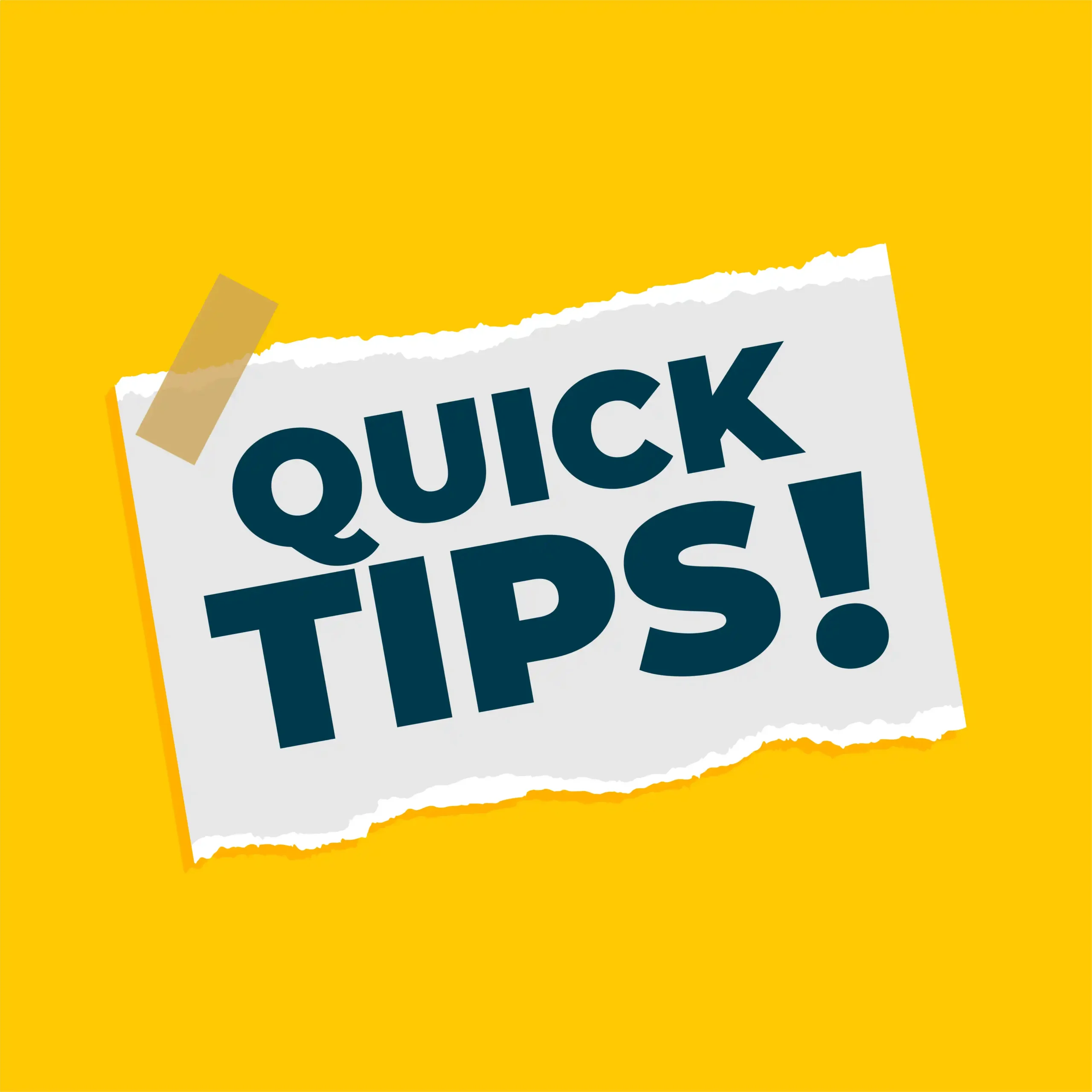 Post with phrase "Quick Tips"