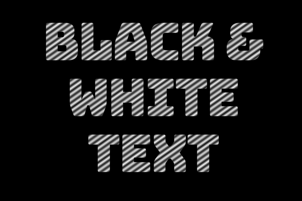 This image shows the black and white CSS stripes effect but with diagonal lines direction.